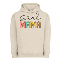 Pigment French Oak Girl mama Urban Hoodie - JahusDesignShop