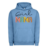 Pigment Pebble Blue Girl mama Urban Hoodie - JahusDesignShop