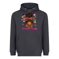 Smoke small business afro messy bun Heavyweight Hoodie - texasbilliewilder