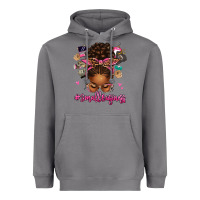 Storm small business afro messy bun Heavyweight Hoodie - texasbilliewilder