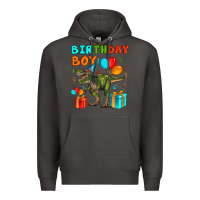 Smoke birthday boy t rex Premium Hoodie - Artiststas