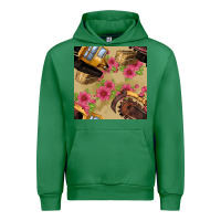 Emerald trencher chain seamless pattern Urban Hoodie - BundleAndBundleShop