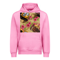 Fuchsia Pink trencher chain seamless pattern Urban Hoodie - BundleAndBundleShop