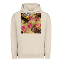 Pigment French Oak trencher chain seamless pattern Urban Hoodie - BundleAndBundleShop