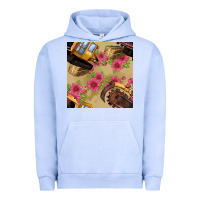 Pigment Grape Ice trencher chain seamless pattern Urban Hoodie - BundleAndBundleShop