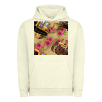 Pigment Pistachio trencher chain seamless pattern Urban Hoodie - BundleAndBundleShop