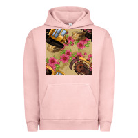 Pigment Salmon trencher chain seamless pattern Urban Hoodie - BundleAndBundleShop