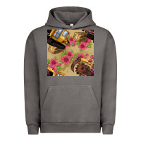 Pigment Tornado trencher chain seamless pattern Urban Hoodie - BundleAndBundleShop