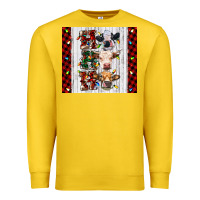 Lemon ho ho ho christmas cow Premium Sweatshirt - RanaPortraitStore