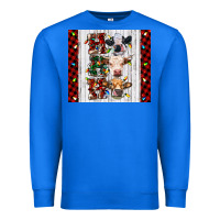 True Royal ho ho ho christmas cow Premium Sweatshirt - RanaPortraitStore