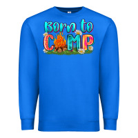 True Royal born to camp Premium Sweatshirt - Zillion Design Studio