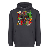 Smoke santa's favorite pt Heavyweight Hoodie - Zillion Design Studio