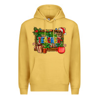 Christmas Teacher And Coffe Cup With Board Premium Hoodie | Teevron