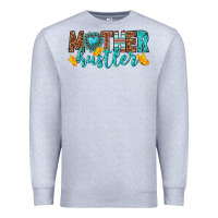 Heather Grey mother hustler Premium Sweatshirt - texasbilliewilder