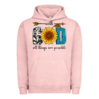 With God All Things Are Possible Urban Hoodie | Teevron