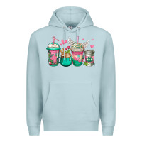 Blue Mist best mom ever mothers day coffee cups Premium Hoodie - Jasminsmagicworld