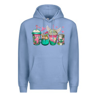 Colony Blue best mom ever mothers day coffee cups Premium Hoodie - Jasminsmagicworld