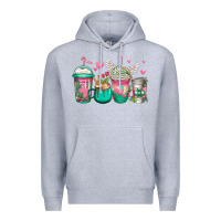 Heather Grey best mom ever mothers day coffee cups Premium Hoodie - Jasminsmagicworld
