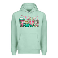 Seafoam best mom ever mothers day coffee cups Premium Hoodie - Jasminsmagicworld