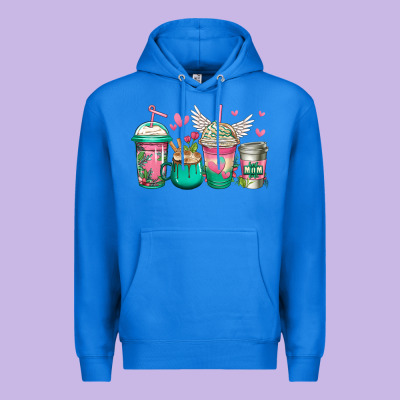 Best Mom Ever Mothers Day Coffee Cups Premium Hoodie Designed By Jasminsmagicworld