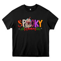 Black spooky summer vibes Heavy Core Tee - CowhideDigitalArt