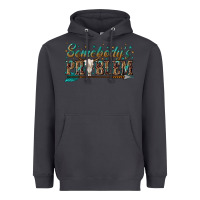 Smoke somebodys problem Heavyweight Hoodie - texasbilliewilder