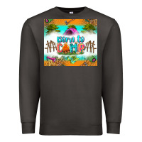 Smoke born to camp Premium Sweatshirt - Zillion Design Studio