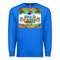 True Royal born to camp Premium Sweatshirt - Zillion Design Studio