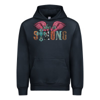 Navy she is strong Urban Hoodie - Artiststas