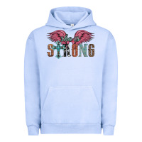 Pigment Grape Ice she is strong Urban Hoodie - Artiststas