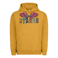 Pigment Peanut Butter she is strong Urban Hoodie - Artiststas