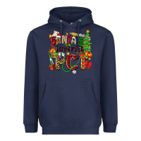 Navy santa's favorite pct Heavyweight Hoodie - Zillion Design Studio