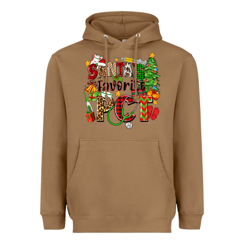 Santa's Favorite Pct Heavyweight Hoodie by Zillion Design Studio | Teevron