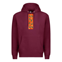 Burgundy dinosaur brontosaurus pen wrap Premium Hoodie - Artiststas