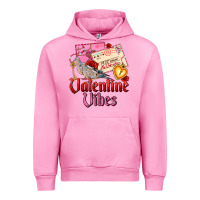 Fuchsia Pink valentine vibes Urban Hoodie - AdoDesignShop