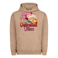 Pigment Burro valentine vibes Urban Hoodie - AdoDesignShop