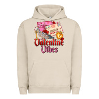 Pigment French Oak valentine vibes Urban Hoodie - AdoDesignShop