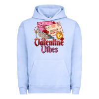 Pigment Grape Ice valentine vibes Urban Hoodie - AdoDesignShop