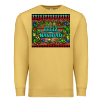 Antique Gold feliz navidad Premium Sweatshirt - RanaPortraitStore