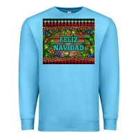 Ocean Blue feliz navidad Premium Sweatshirt - RanaPortraitStore