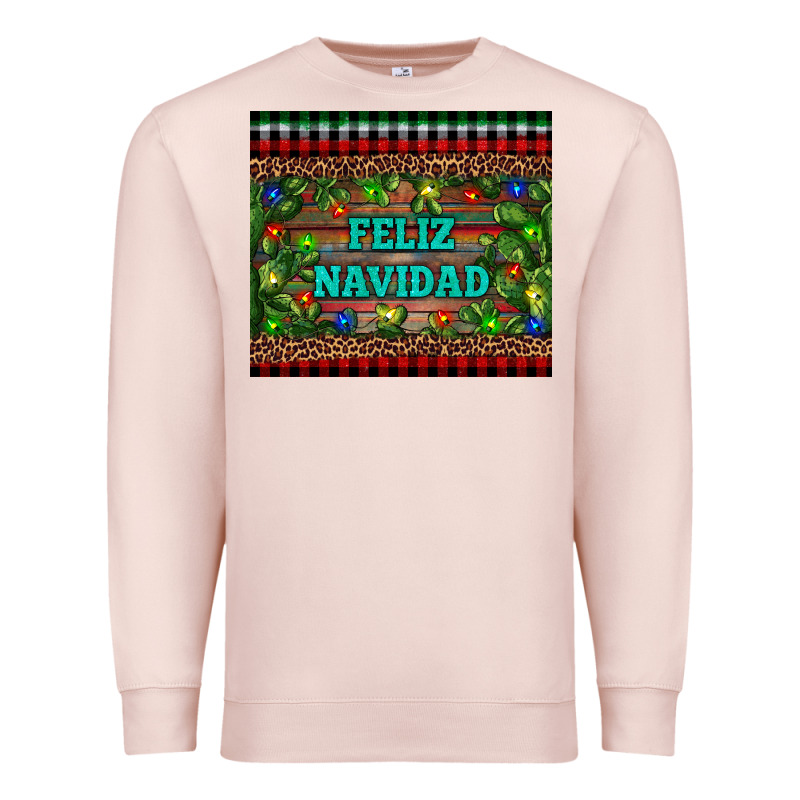 Feliz Navidad Premium Sweatshirt by RanaPortraitStore | Teevron