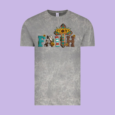 Faith Vintage Tee Designed By Artiststas