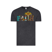 Vintage Black faith Vintage Tee - Artiststas