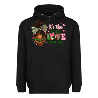 Sorority Colors Its The Self Love For Me Afro Woman2 Heavyweight Hoodie | Teevron