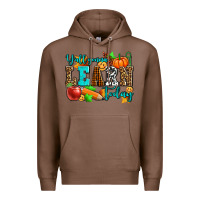 Chestnut y'all gonna learn today pumpkin and pen Premium Hoodie - AdoDesignShop
