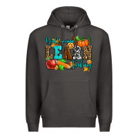 Smoke y'all gonna learn today pumpkin and pen Premium Hoodie - AdoDesignShop
