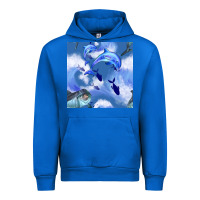 Cobalt dolphins Urban Hoodie - BundleAndBundleShop