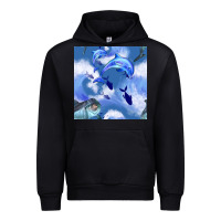 Foreset Green dolphins Urban Hoodie - BundleAndBundleShop