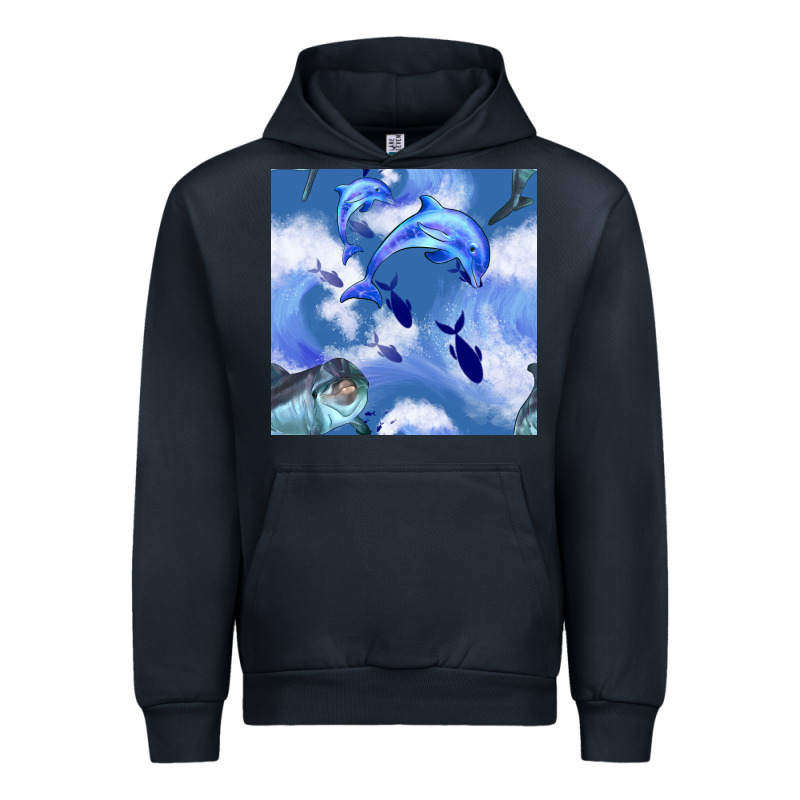 Dolphins Urban Hoodie by BundleAndBundleShop | Teevron