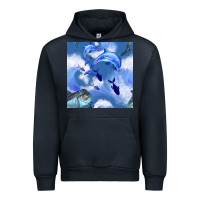 Navy dolphins Urban Hoodie - BundleAndBundleShop